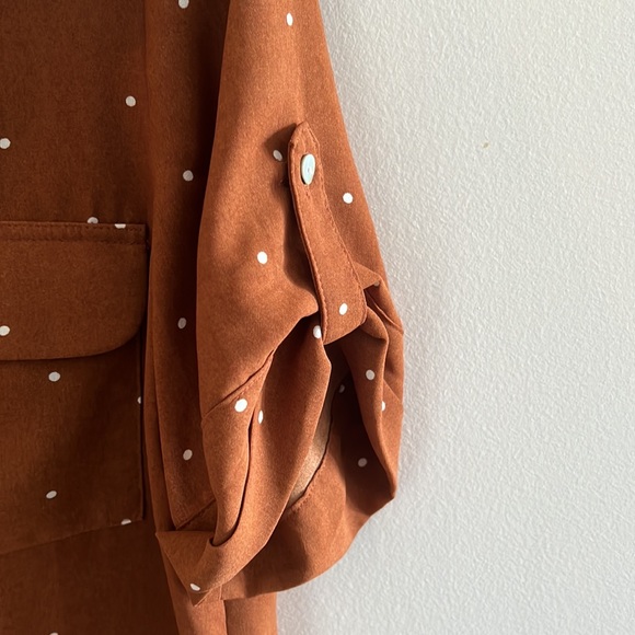 LOVESTITCH BUTTON UP SHIRT size M - Picture 4 of 6